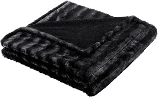 Thumbnail 2: Beautyrest Beautyrest Duke Faux Fur Heated Throw 