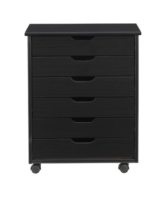 Thumbnail 6: Linon Linon Celia Six Drawer Cart 