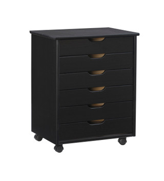 Thumbnail 2: Linon Linon Celia Six Drawer Cart 