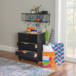 Thumbnail 4: Linon Linon Celia Six Drawer Cart 