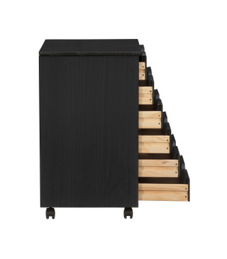 Thumbnail 12: Linon Linon Celia Six Drawer Cart 