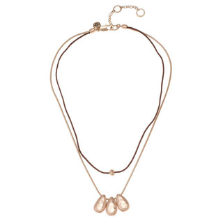 Thumbnail 1: Bella UNO Bella Uno 2-Row Layered Fashion Necklace 
