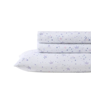 Thumbnail 8: Laura Ashley Dancing Ultra Soft Microfiber Kid Friendly Sheet Set 