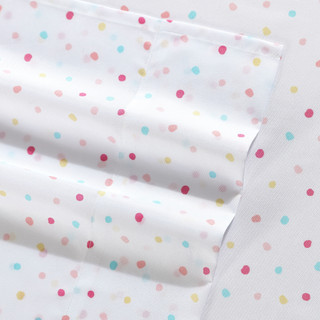 Thumbnail 36: Laura Ashley Confetti Ultra Soft Microfiber Kid Friendly Sheet Set 