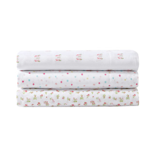 Thumbnail 32: Laura Ashley Confetti Ultra Soft Microfiber Kid Friendly Sheet Set 