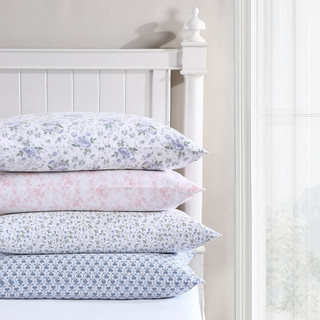 Thumbnail 9: Laura Ashley Laura Ashley Bramble Vine Cotton Sateen Sheet Set 