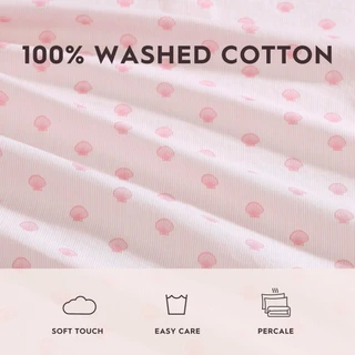 Thumbnail 45: Laura Ashley Laura Ashley Scallop Embroidered Cotton Percale Sheet Set 