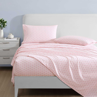 Thumbnail 1: Laura Ashley Laura Ashley Scallop Embroidered Cotton Percale Sheet Set 
