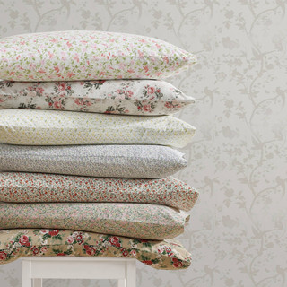 Thumbnail 15: Laura Ashley Laura Ashley Ashfield Cotton Percale Sheet Set 