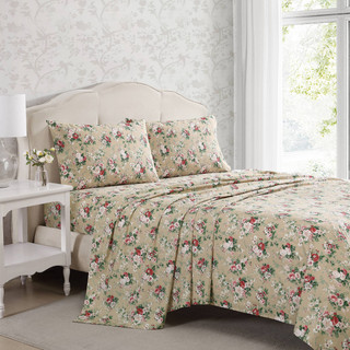 Thumbnail 5: Laura Ashley Laura Ashley Ashfield Cotton Percale Sheet Set 