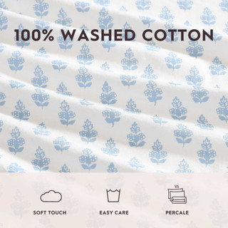 Thumbnail 45: Laura Ashley Laura Ashley Francesca Cotton Percale Sheet Set 