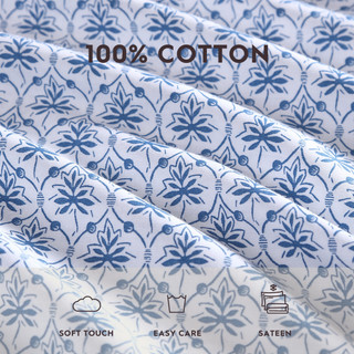 Thumbnail 30: Laura Ashley Laura Ashley Rosemarie Cotton Sateen Sheet Set 