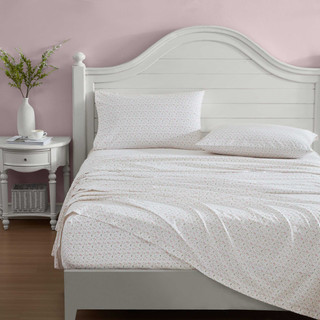 Thumbnail 1: Laura Ashley Laura Ashley Evie Cotton Percale Sheet Set 