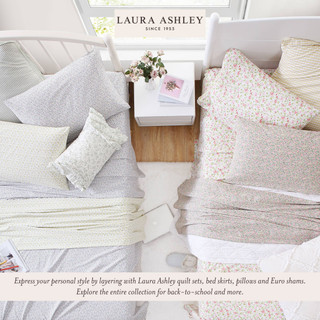 Thumbnail 96: Laura Ashley Laura Ashley Evie Cotton Percale Sheet Set 