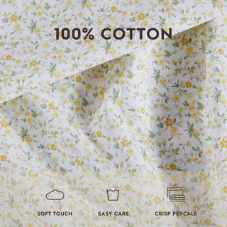 Thumbnail 102: Laura Ashley Laura Ashley Evie Cotton Percale Sheet Set 