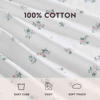 Thumbnail 45: Laura Ashley Laura Ashley Harperette Cotton Percale Sheet Set 
