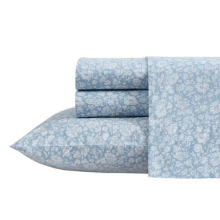 Thumbnail 12: Laura Ashley Laura Ashley Heirloom Ditsy Cotton Percale Sheet Set 