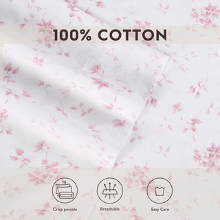 Thumbnail 24: Laura Ashley Laura Ashley Garden Muse Cotton Sateen Sheet Set 