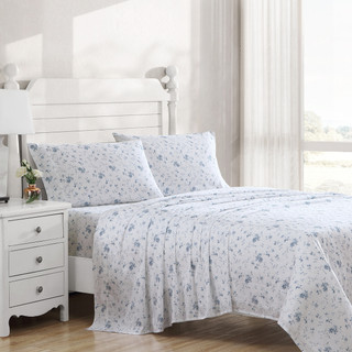 Thumbnail 3: Laura Ashley Laura Ashley Garden Muse Cotton Sateen Sheet Set 