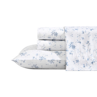 Thumbnail 6: Laura Ashley Laura Ashley Garden Muse Cotton Sateen Sheet Set 