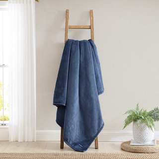 Thumbnail 15: TOMMY BAHAMA Ultra Soft Solid Plush Fleece Blanket 