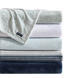Thumbnail 31: TOMMY BAHAMA Ultra Soft Solid Plush Fleece Blanket 