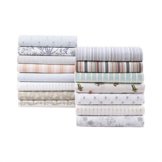 Thumbnail 21: TOMMY BAHAMA Kahanu Stripe Cotton Percale Reversible Sheet Set 