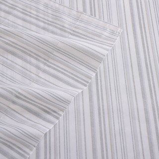 Thumbnail 9: TOMMY BAHAMA Kahanu Stripe Cotton Percale Reversible Sheet Set 