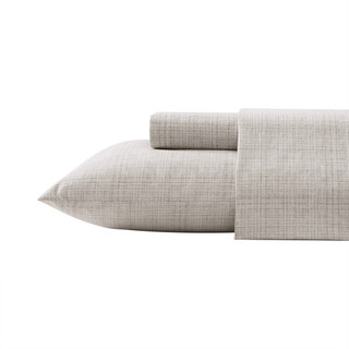 Thumbnail 1: TOMMY BAHAMA Raffia Linen Cotton Percale 4-Piece Sheet Set 