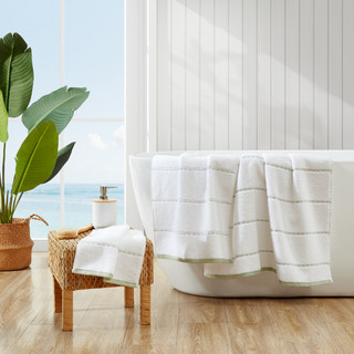 Thumbnail 3: TOMMY BAHAMA Ridley Solid Cotton Terry Towel Set, 3pc Set 