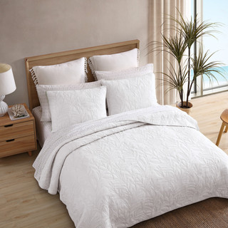 Thumbnail 21: TOMMY BAHAMA Solid Costa Sera 2 Pc. Quilted Sham Set 