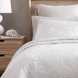 Thumbnail 12: TOMMY BAHAMA Solid Costa Sera 2 Pc. Quilted Sham Set 