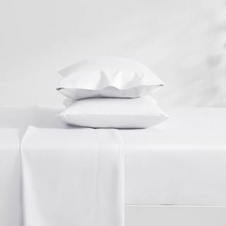 Thumbnail 4: Laura Ashley Laura Ashley T800 Solid Cotton Blend Sheet Set 