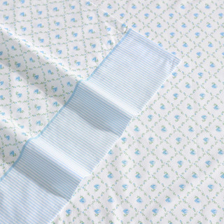 Thumbnail 35: Laura Ashley Laura Ashley Kate Cotton Percale Sheet Set 