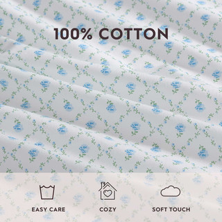 Thumbnail 45: Laura Ashley Laura Ashley Kate Cotton Percale Sheet Set 