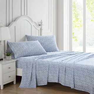 Thumbnail 3: Laura Ashley Laura Ashley Lavange Cotton Sateen Sheet Set 