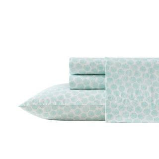 Thumbnail 10: Laura Ashley Laura Ashley Margate Shells Cotton Percale Sheet Set 