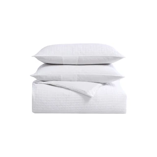 Thumbnail 21: TOMMY BAHAMA Basketweave Solid 3-Piece Duvet Cover Set 