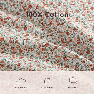 Thumbnail 45: Laura Ashley Laura Ashley Emogene Cotton Percale Sheet Set 