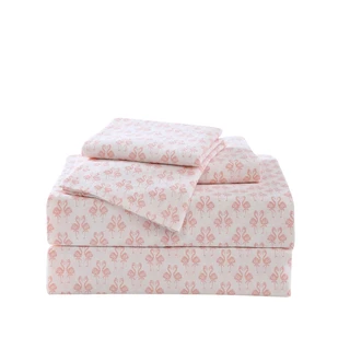 Thumbnail 3: TOMMY BAHAMA Flamingle Cotton Percale 4-Piece Sheet Set 