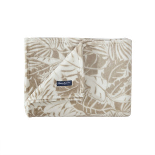 Thumbnail 4: TOMMY BAHAMA Costa Blanca Ultra Soft Plush Fleece Reversible Throw 