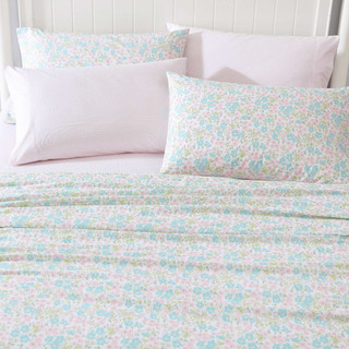 Thumbnail 12: Laura Ashley Laura Ashley 6 Pc. Cotton Percale Sheet Set 