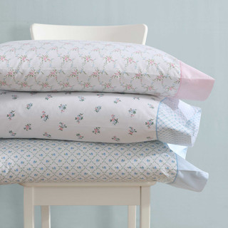Thumbnail 15: Laura Ashley Laura Ashley Lynda Cotton Percale Sheet Set 