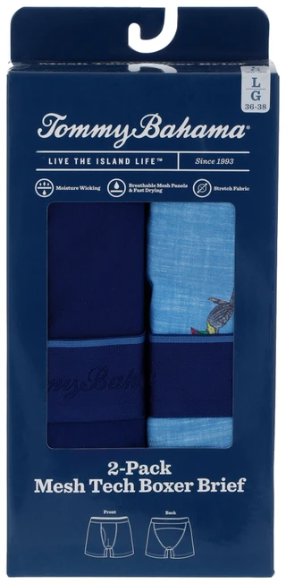 Thumbnail 1: TOMMY BAHAMA Tommy Bahama 2 Pk Mesh Tech Boxer Briefs 