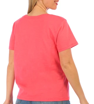 Thumbnail 4: Nicole Miller Nicole Miller Womens Solid Short Sleeve Top 