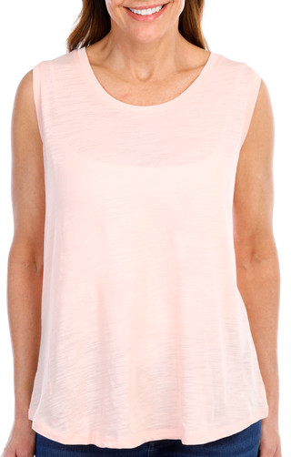 Thumbnail 1: Blue Sol Blue Sol Womens Solid Scoop Neck Tank 