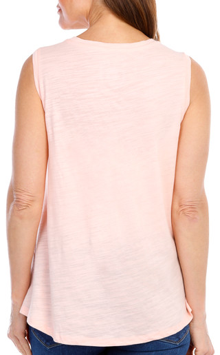 Thumbnail 3: Blue Sol Blue Sol Womens Solid Scoop Neck Tank 