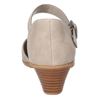 Thumbnail 3: Easy Street Easy Street Womens Justina Block Heel Sandals 