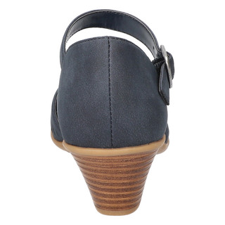 Thumbnail 6: Easy Street Easy Street Womens Justina Block Heel Sandals 