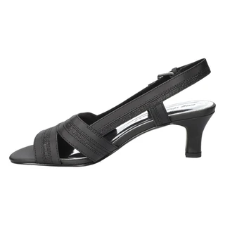 Thumbnail 4: Easy Street Easy Street Womens Meghan Slingback Heeled Sandals 
